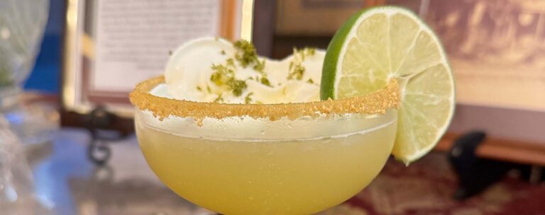 Key lime drink