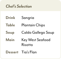image card menu