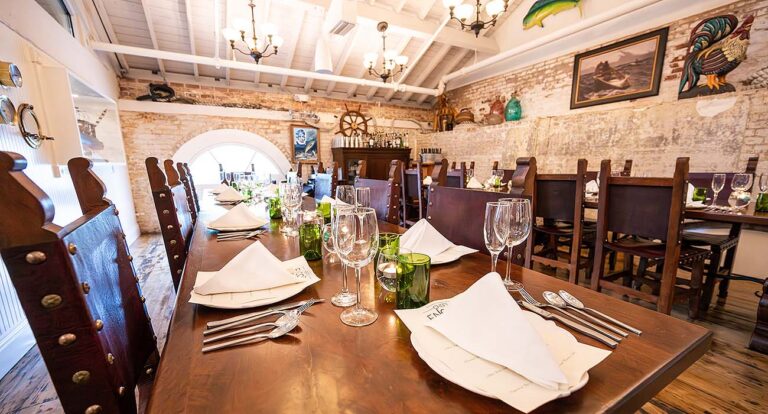 dining room at Chef's Encore at Key West Cooking Show