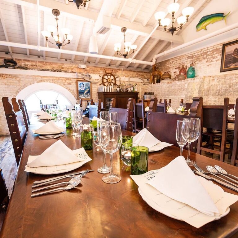 dining room at Chef's Encore at Key West Cooking Show